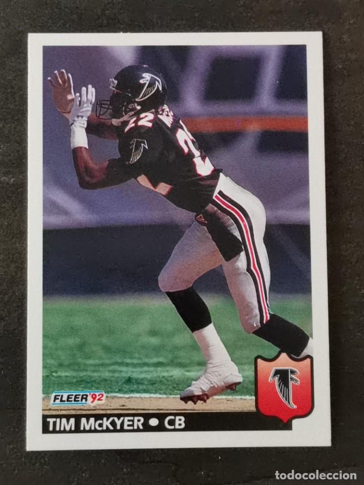 Collezionismo sportivo: Fleer Football 1992 #11 Tim McKyer Atlanta Falcons NFL Card
