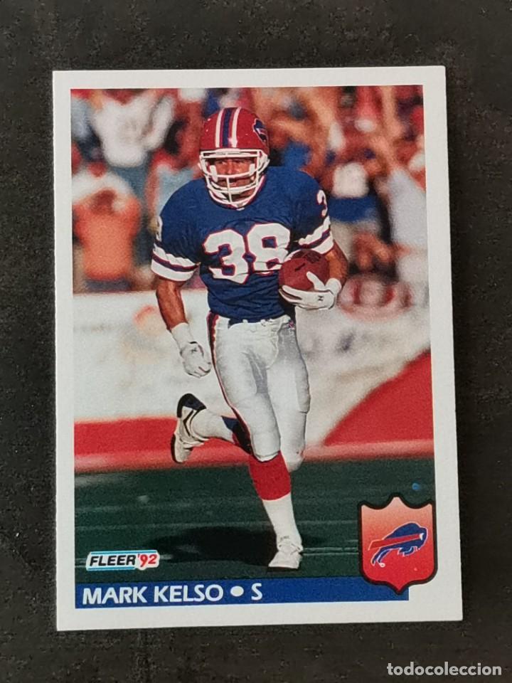Collezionismo sportivo: Fleer Football 1992 #23 Mark Kelso Buffalo Bills NFL Card
