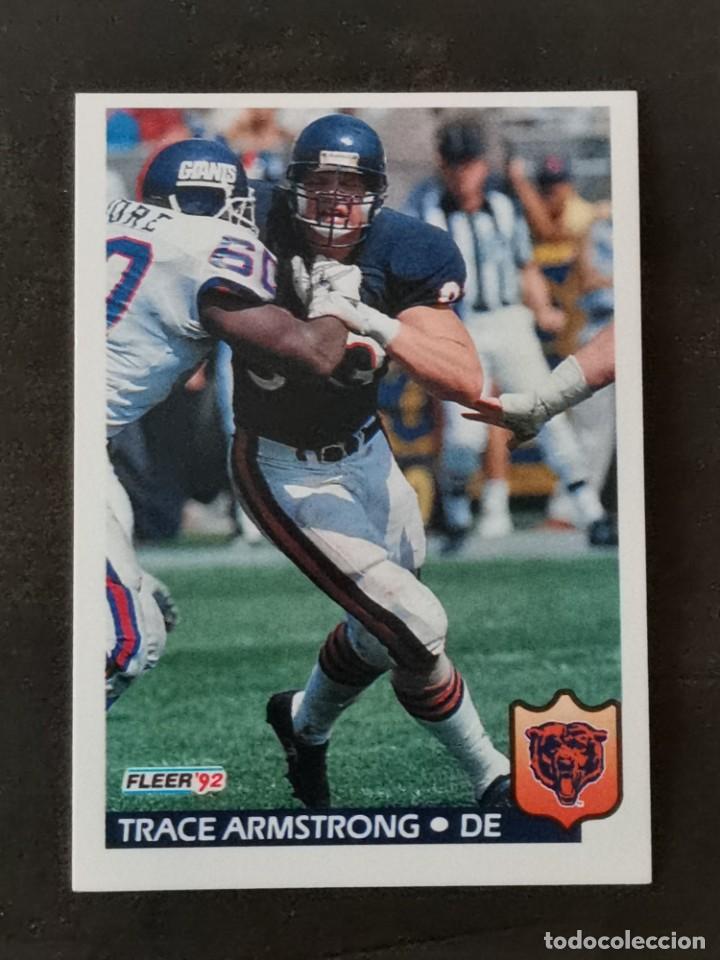 fleer football 1992 #36 trace armstrong chicago - Buy Collectible