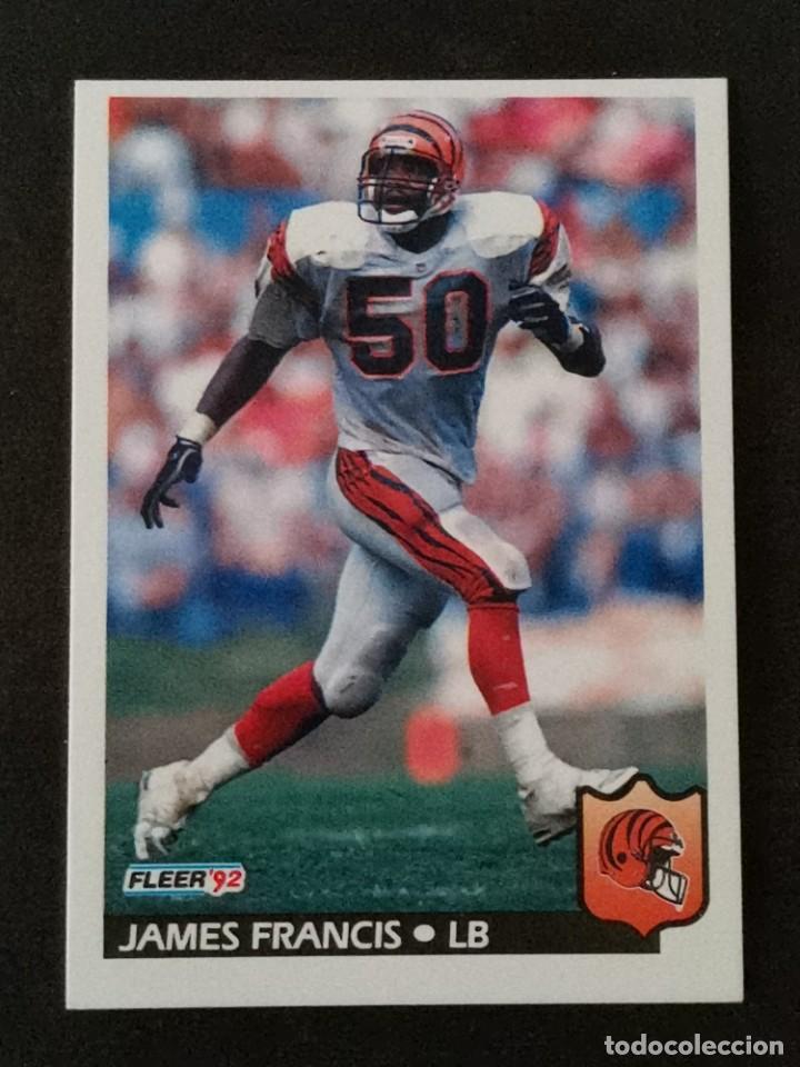 Collezionismo sportivo: Fleer Football 1992 #54 James Francis Cincinnati Bengals NFL Card