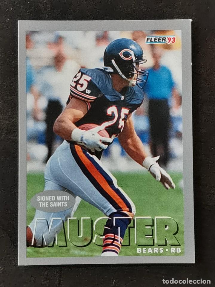 fleer football 1993 #10 brad muster chicago bea - Buy Collectible