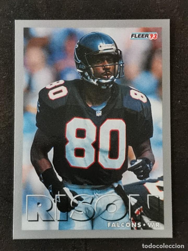 Colecionismo desportivo: Fleer Football 1993 #192 Andre Rison Atlanta Falcons NFL Card