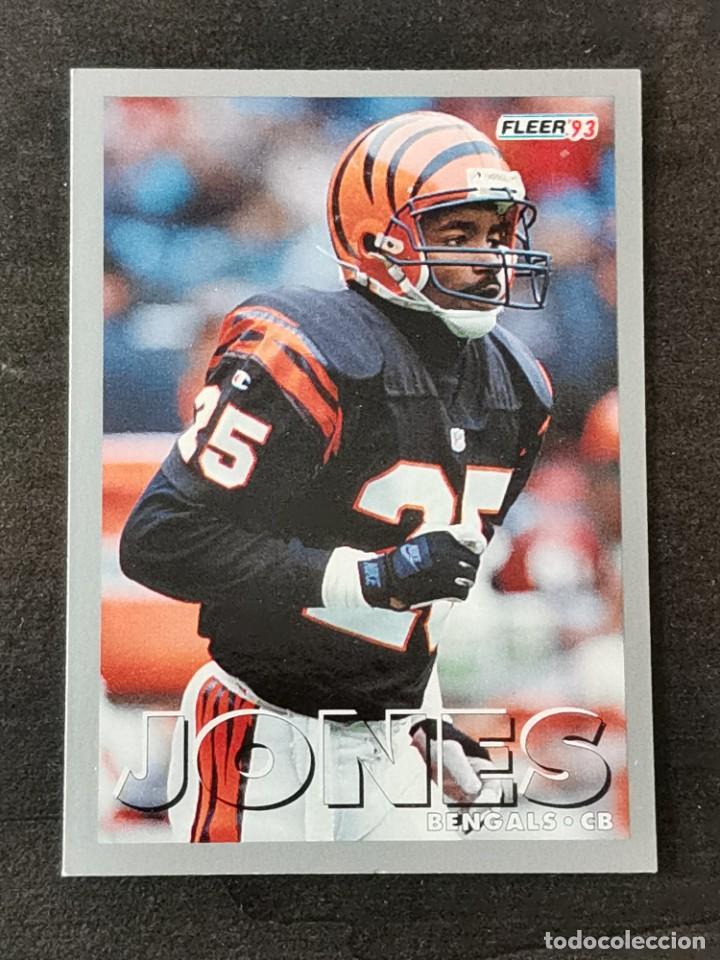 Fleer Football 1993 #410 Rod Jones Cincinnati Bengals NFL Card