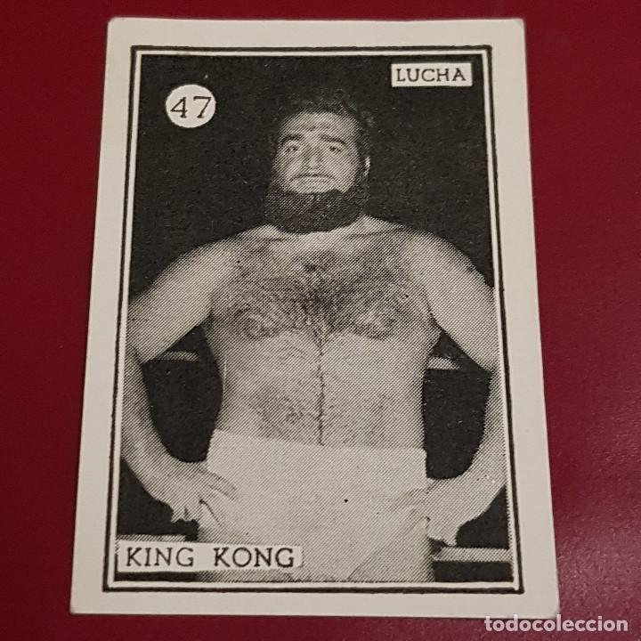 Coleccionismo deportivo: CROMO LUCHA - KING KONG 47 - NUNCA PEGADO