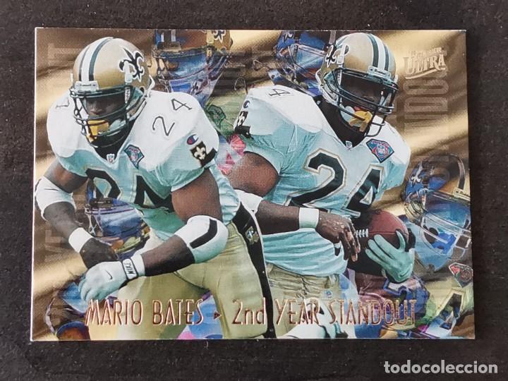 Collezionismo sportivo: Fleer Ultra 1995 2nd Year Standout #2 Mario Bates New Orleans Saints NFL Card