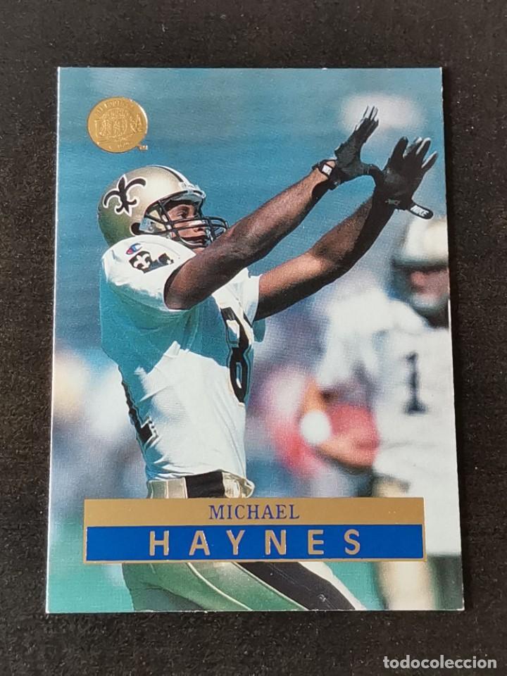 Colecionismo desportivo: Fleer Ultra 1996 #100 Michael Haynes New Orleans Saints NFL Card