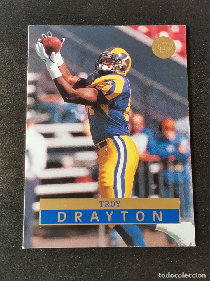 Colecionismo desportivo: Fleer Ultra 1996 #132 Troy Drayton St. Louis Rams NFL Card