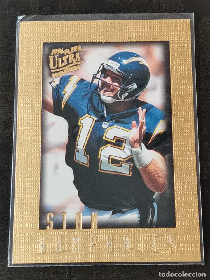 Collezionismo sportivo: Fleer Ultra Sensations 1996 #85 Stan Humphries San Diego Chargers NFL Card