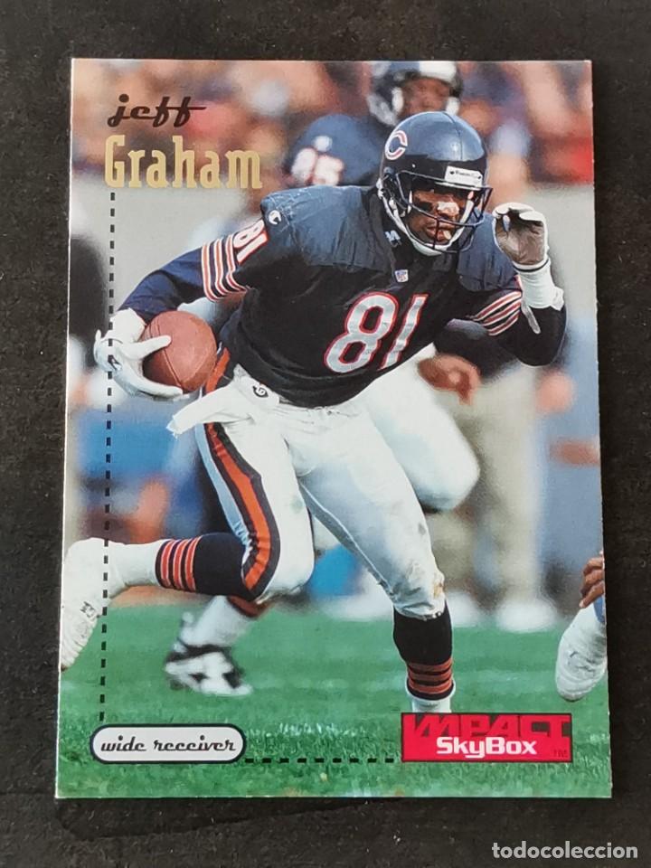Collezionismo sportivo: Skybox Impact 1996 #26 Jeff Graham Chicago Bears NFL Card