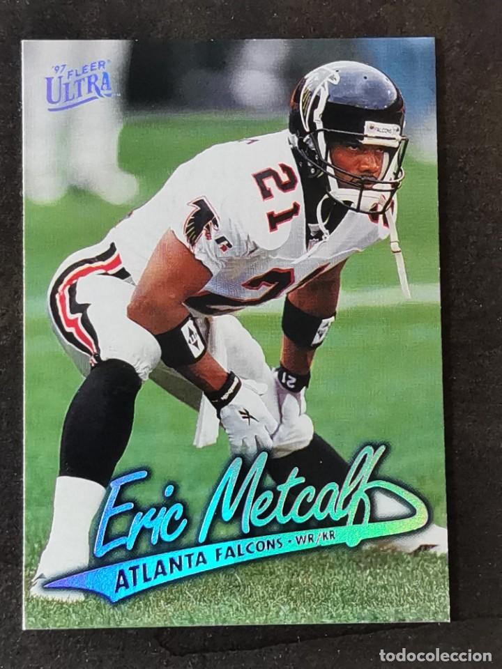 Colecionismo desportivo: Fleer Ultra 1997 #76 Eric Metcalf Atlanta Falcons NFL Card