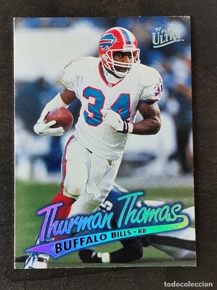 Colecionismo desportivo: Fleer Ultra 1997 #95 Thurman Thomas Buffalo Bills NFL Card