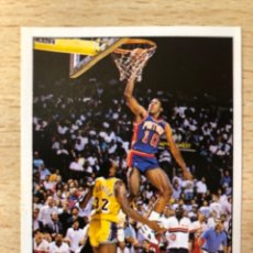 Coleccionismo deportivo: # 101 DENNIS RODMAN NBA 89 PANINI BASKET DETROIT PISTONS EXCELLENT CONDITION