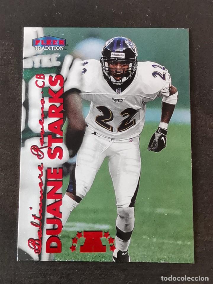 Collezionismo sportivo: Fleer Tradition 1999 #194 Duane Starks Baltimore Ravens NFL Card