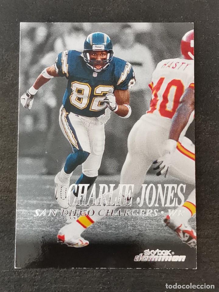 Colecionismo desportivo: Skybox Dominion 1999 #185 Charlie Jones San Diego Chargers NFL Card