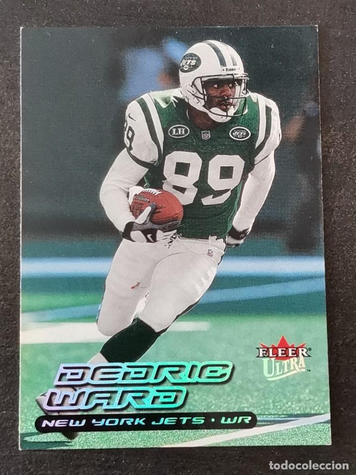 Colecionismo desportivo: Fleer Ultra 2000 #160 Dedric Ward New York Jets NFL Card