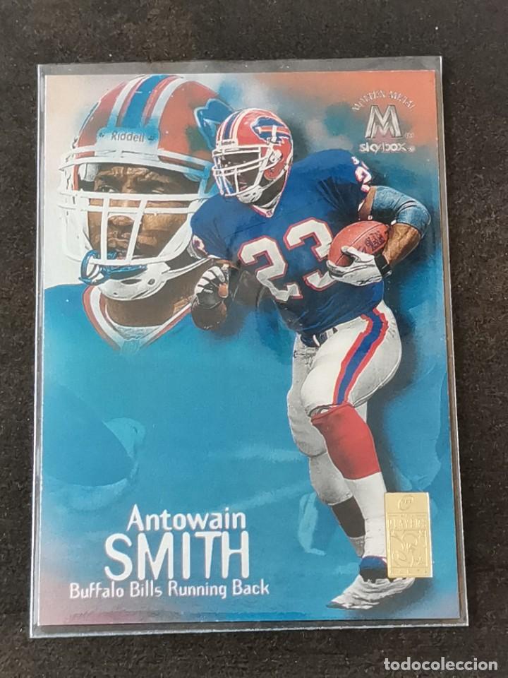 Colecionismo desportivo: Skybox Molten Metal 1999 Player's Party Parallel #115 Antowain Smith Buffalo Bills NFL Card