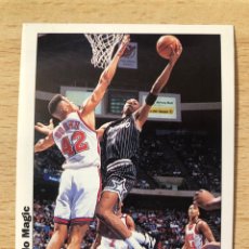 Coleccionismo deportivo: # 27 ANFERNEE HARDAWAY NBA ROOKIE STICKER ORLANDO MAGIC 1994 SIN PEGAR PERFECTO ESTADO. Lote 330621998