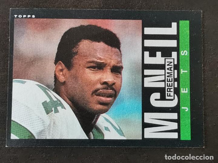 topps football 1985 #344 freeman mcneil new yor - Buy Collectible stickers  of other sports on todocoleccion