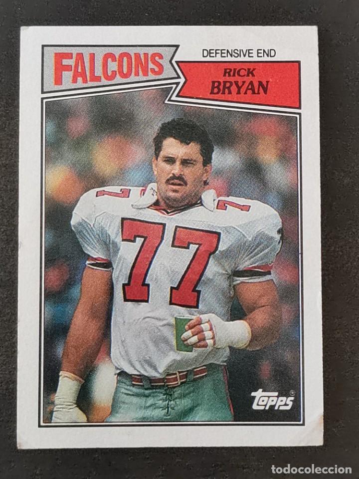Collezionismo sportivo: Topps Football 1987 #257 Rick Bryan Atlanta Falcons NFL Card