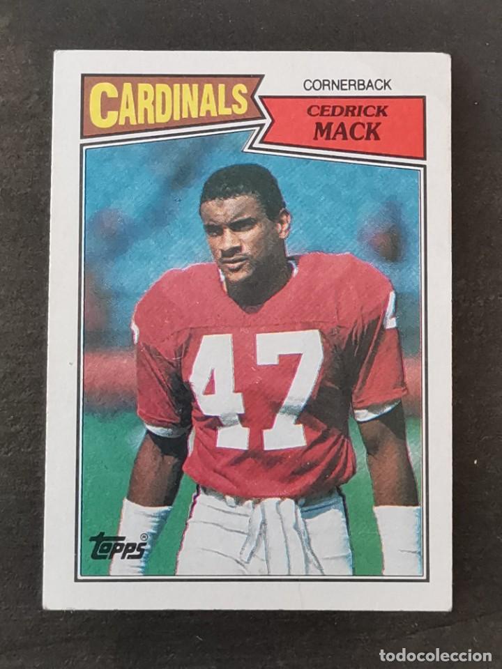 Collezionismo sportivo: Topps Football 1987 #338 Cedrick Mack St. Louis Cardinals NFL Card