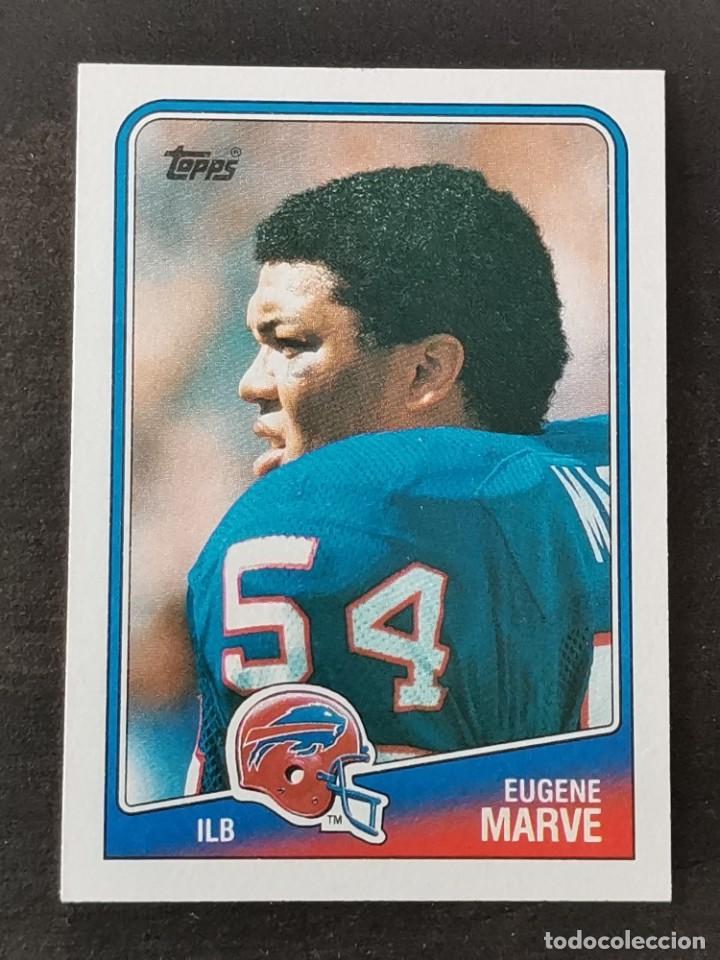 Collezionismo sportivo: Topps Football 1988 #229 Eugene Marve Buffalo Bills NFL Card