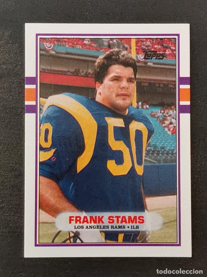 Colecionismo desportivo: Topps Traded 1989 #106T Frank Stams Los Angeles Rams NFL Card
