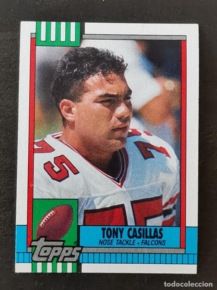 Colecionismo desportivo: Topps Football 1990 #470 Tony Casillas Atlanta Falcons NFL Card