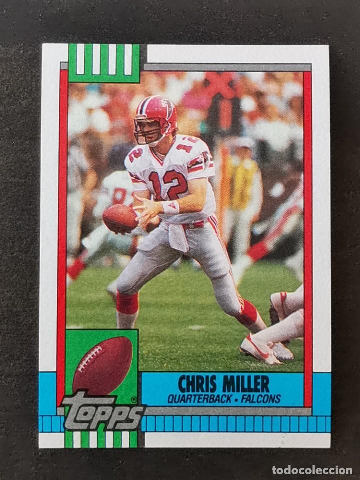 Colecionismo desportivo: Topps Football 1990 #472 Chris Miller Atlanta Falcons NFL Card