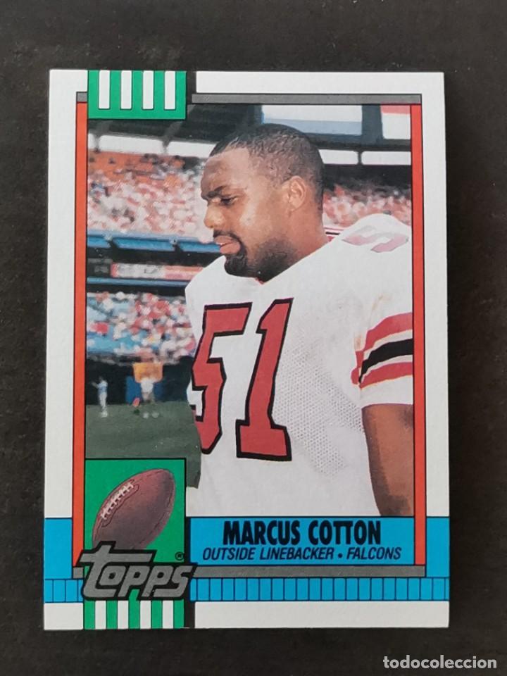 Collezionismo sportivo: Topps Football 1990 #480 Marcus Cotton Atlanta Falcons NFL Card