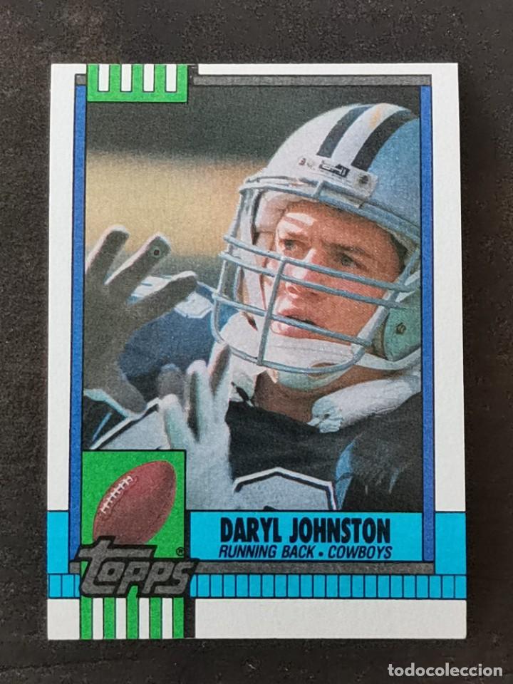 Coleccionismo deportivo: Topps Football 1990 #489 Daryl Johnston Dallas Cowboys NFL Card