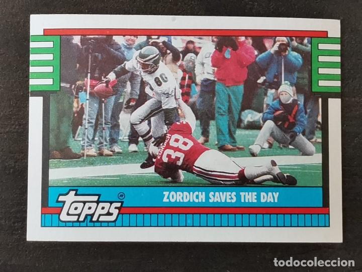 Collezionismo sportivo: Topps Football 1990 #507 Zordich Saves the Day Phoenix Cardinals NFL Card