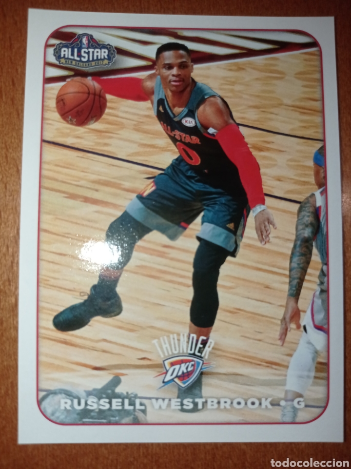 Colecionismo desportivo: Russell Westbrook n&deg;383 NBA 17/18