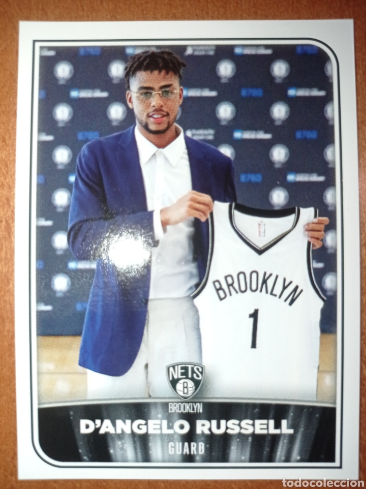 Colecionismo desportivo: D'angelo Russell n&deg;36 NBA 17/18
