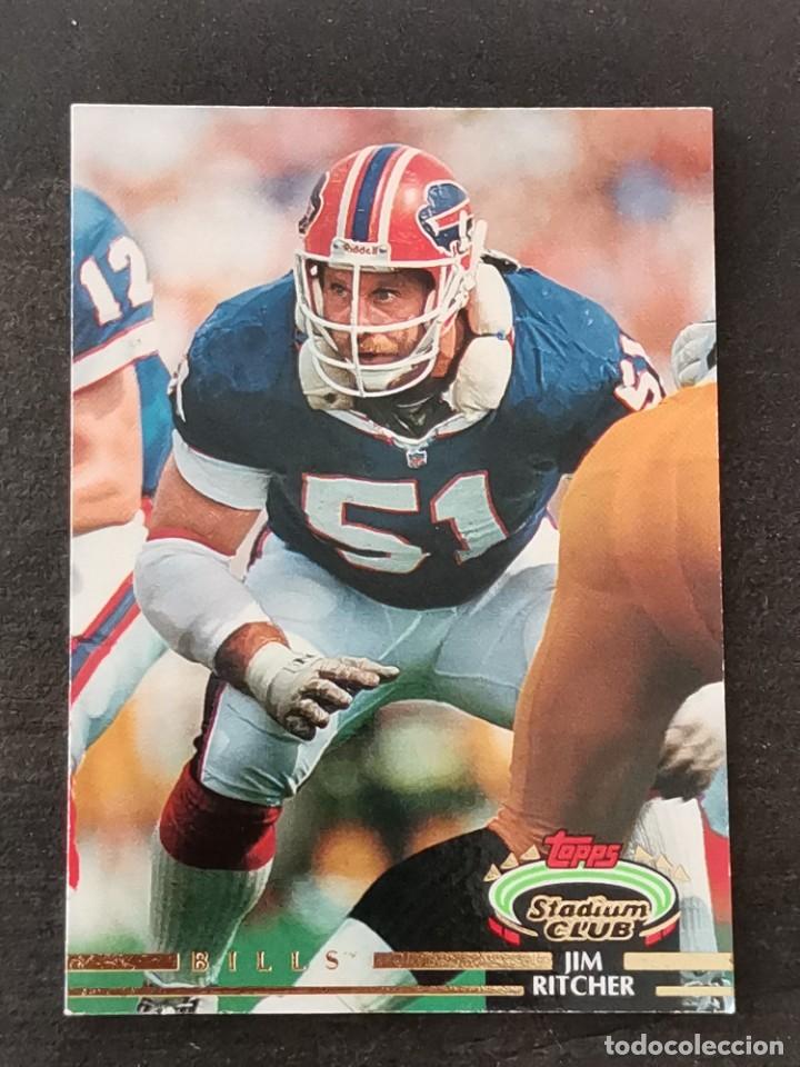 topps stadium club 1992 #69 jim ritcher buffalo - Buy Collectible