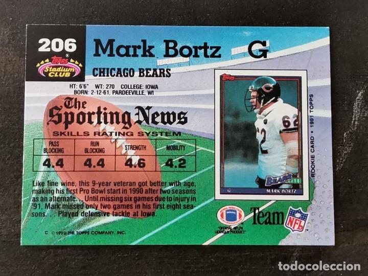 topps stadium club 1992 #206 mark bortz chicago - Buy Collectible