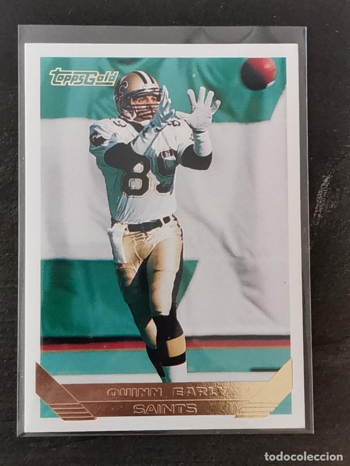 Colecionismo desportivo: Topps Football 1993 #165 Gold Parallel Quinn Early New Orleans Saints NFL Card