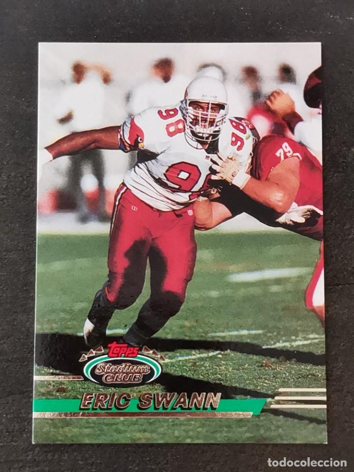Colecionismo desportivo: Topps Stadium Club 1993 #104 Eric Swann Phoenix Cardinals NFL Card