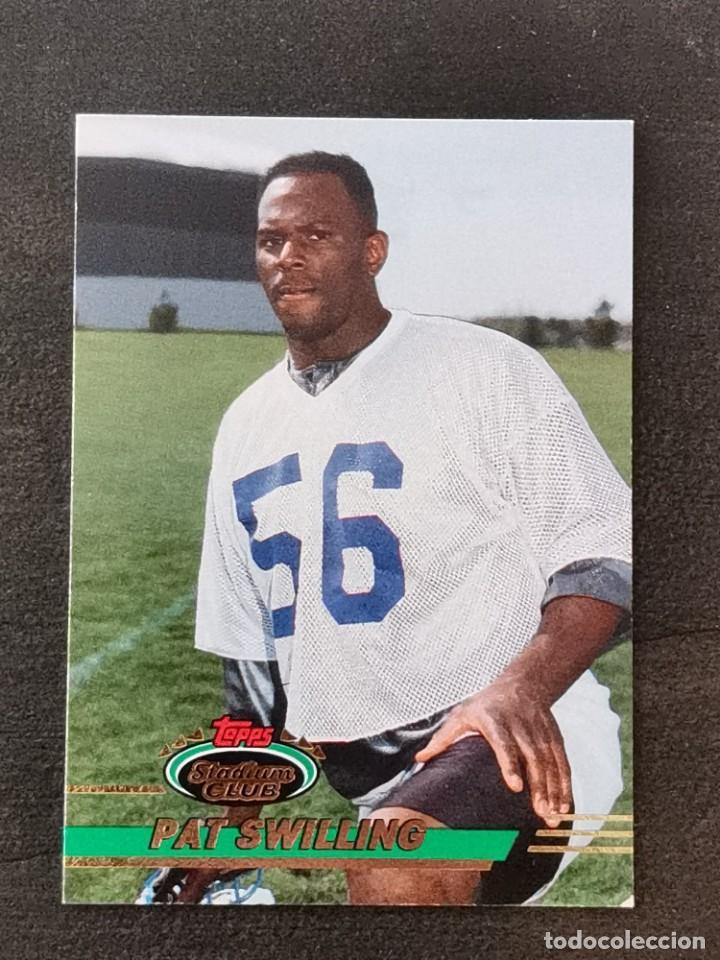 Colecionismo desportivo: Topps Stadium Club 1993 #295 Pat Swilling Detroit Lions NFL Card