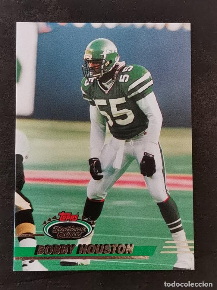 Colecionismo desportivo: Topps Stadium Club 1993 #96 Bobby Houston New York Jets NFL Card