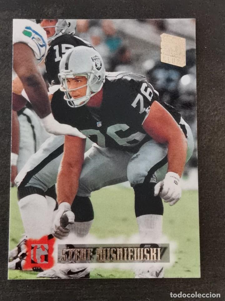 Colecionismo desportivo: Topps Stadium Club 1994 #82 Steve Wisniewski Los Angeles Raiders NFL Card