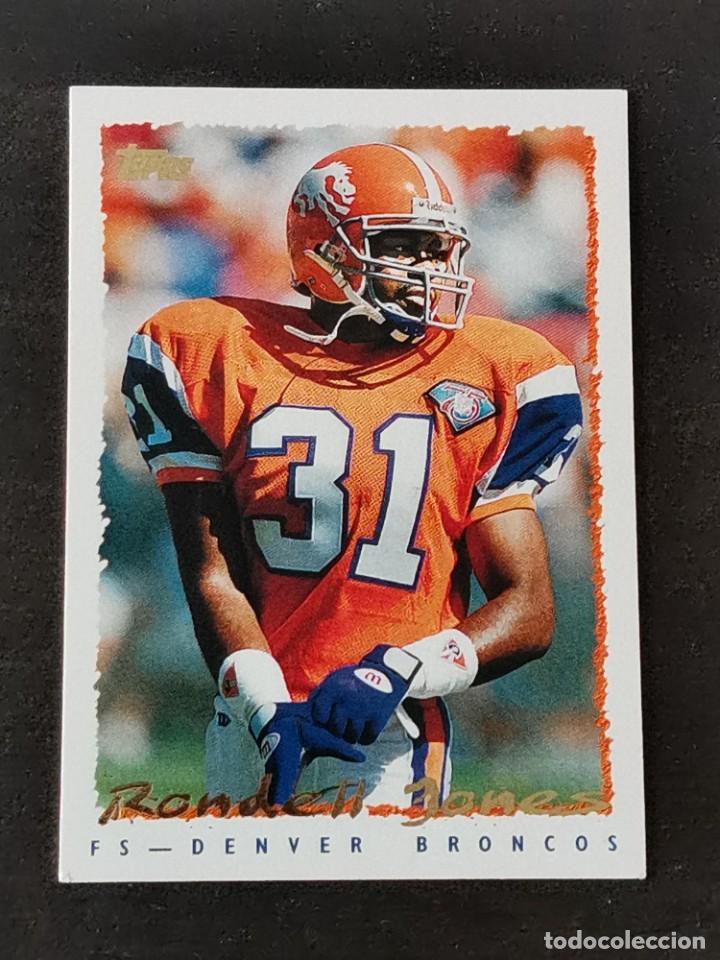 Colecionismo desportivo: Topps Football 1995 #75 Rondell Jones Denver Broncos NFL Card