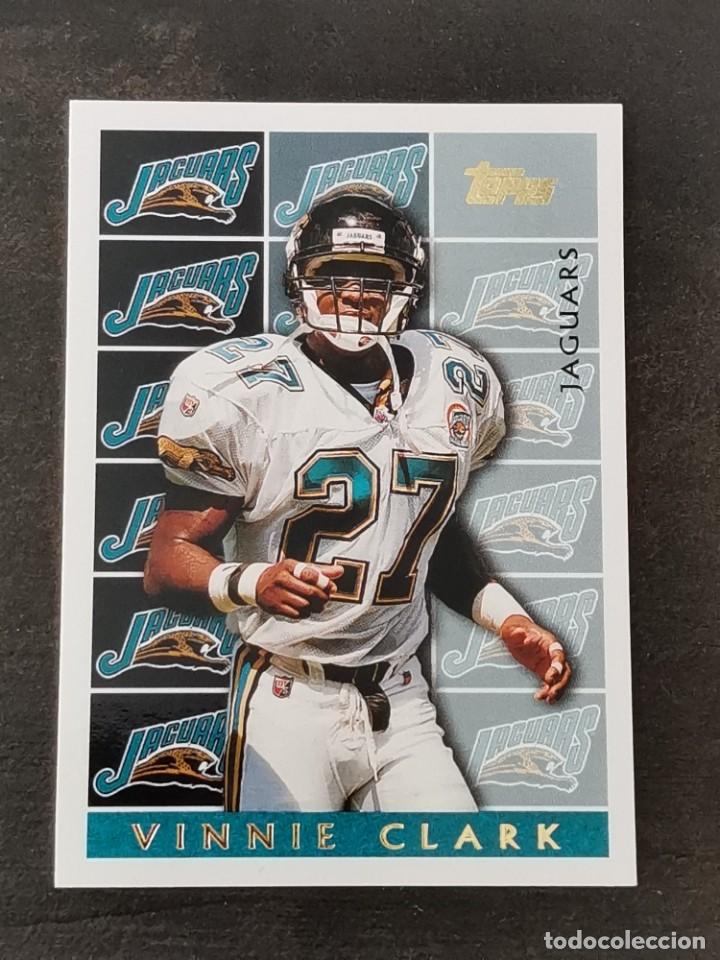 Topps Football 1995 #456 Vinnie Clark Jacksonville Jaguars NFL Card