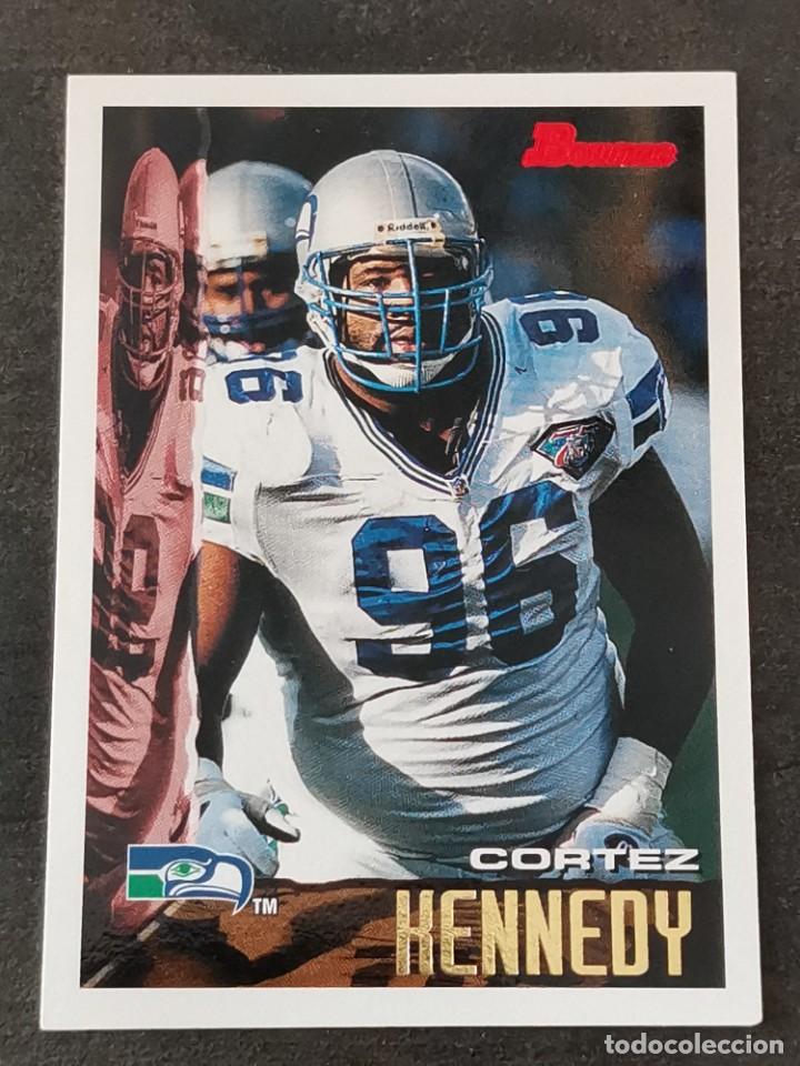 Colecionismo desportivo: Topps Bowman 1995 #254 Cortez Kennedy Seattle Seahawks NFL Card