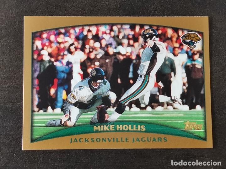 Colecionismo desportivo: Topps Football 1998 #209 Mike Hollis Jacksonville Jaguars NFL Card