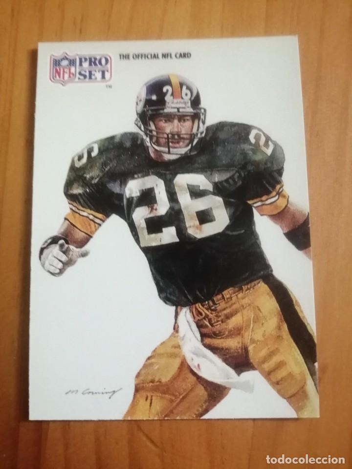 Sports collectibles: CROMO N&ordm; 424 - RUGBY - NFL PRO SET - A&Ntilde;O 1991 - ROD WOODSON