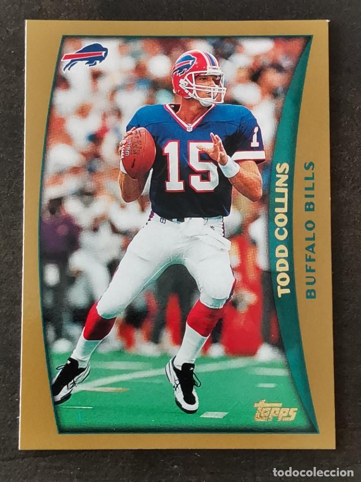Colecionismo desportivo: Topps Football 1998 #252 Todd Collins Buffalo Bills NFL Card