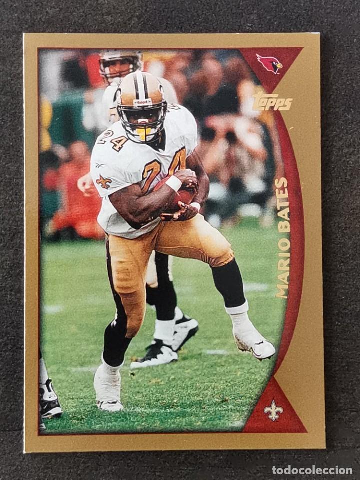 Colecionismo desportivo: Topps Football 1998 #277 Mario Bates Arizona Cardinals NFL Card