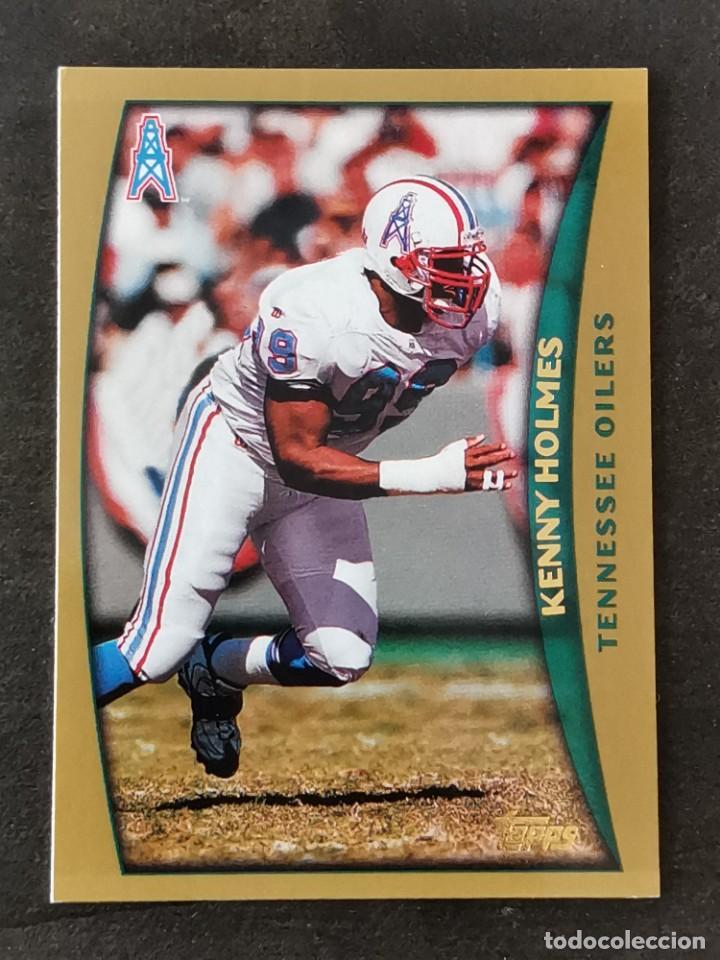 Colecionismo desportivo: Topps Football 1998 #193 Kenny Holmes Tennessee Oilers NFL Card