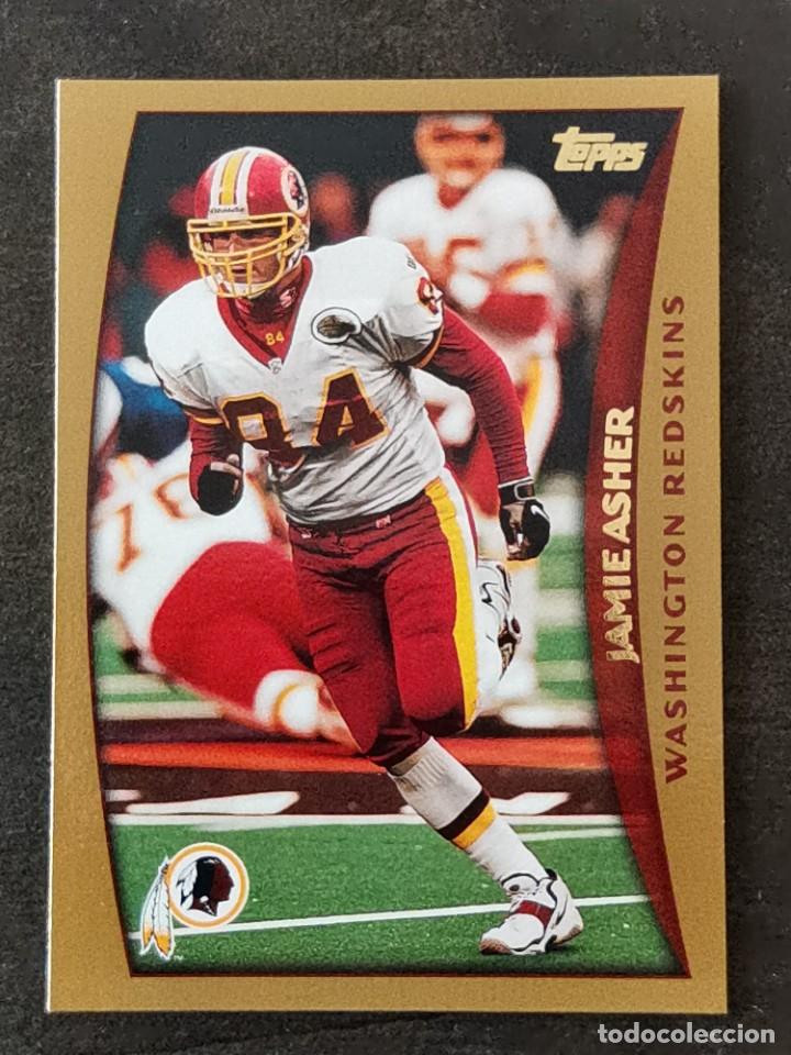 Colecionismo desportivo: Topps Football 1998 #48 Jamie Asher Washington Redskins NFL Card