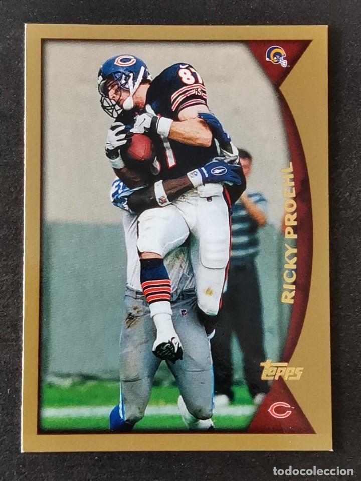 Colecionismo desportivo: Topps Football 1998 #286 Ricky Proehl St. Louis Rams NFL Card